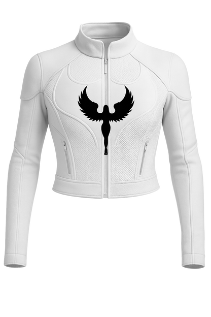 Veste Amaterasu DAITENSHI en Cordura et Mesh blanc. Certifiée CE.