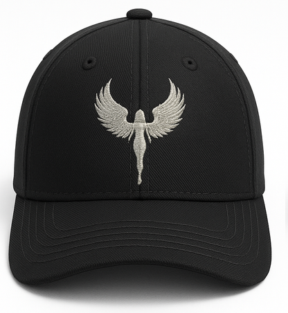 Casquette en coton avec logo DAITENSHI brodé au fil argenté.